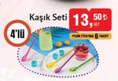 Kaşık Seti 4'lü image