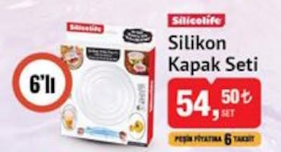 Silicolife Silikon Kapak Seti 6'lı image