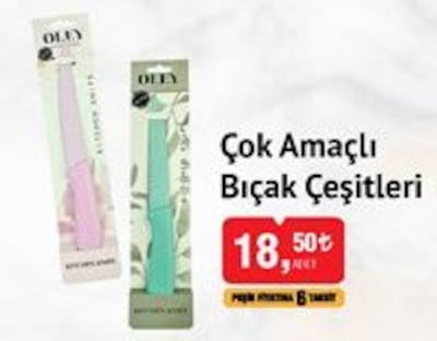 Çok Amaçlı Bıçak Çeşitleri/Adet image