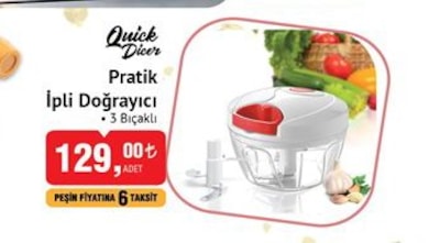 Quick Dicer Pratik İpli Doğrayıcı image
