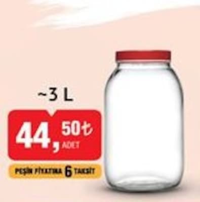 Paşabahçe Kavanoz Çeşitleri 3 L image
