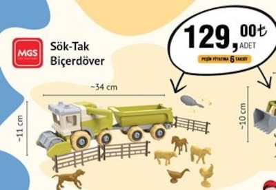 MGS Sök-Tak Biçerdöver image