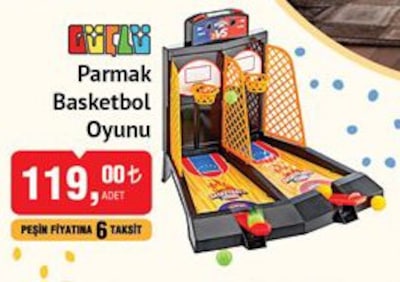 Güçlü Parmak Basketbol Oyunu image