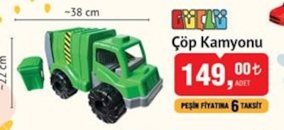 Güçlü Çöp Kamyonu image