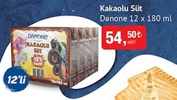Danone Kakaolu Süt 12x180 ml image