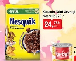 Nesquik Kakaolu Tahıl Gevreği 225 gr image