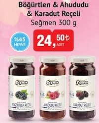 Seğmen Böğürtlen&Ahududu&Karadut Reçeli Seğmen 300 gr image