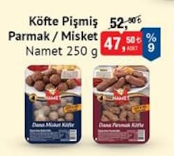 Namet Misket/Parmak Pişmiş Köfte 250 g image