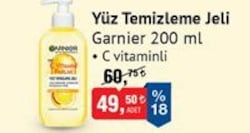 Garnier C Vitaminli Yüz Temizleme Jeli 200 ml image