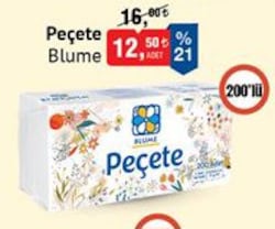 Blume Peçete 200'lü image