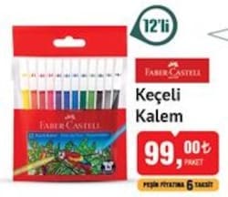Faber Castell Keçeli Kalem 12'li image