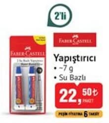 Faber Castell Yapıştırıcı 7 g 2'li image