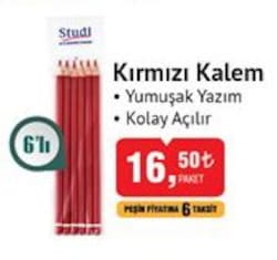 Studi Kırmızı Kalem 6'lı image