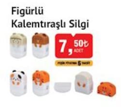 Studi Figürlü Kalemtıraşlı Silgi image