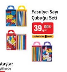Studi Fasulye-Sayı Çubuğu Seti image