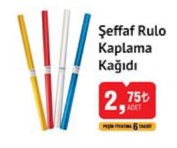 Studi Şeffaf Rulo Kaplama Kağıdı image