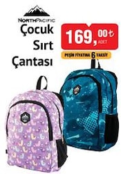 North Pacific Çocuk Sırt Çantası image