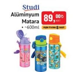 Studi Alüminyum Matara 600 ml image