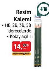 Studi Resim Kalemi 4'lü image