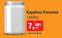 Paşabahçe Kapaksız Kavanoz 660cc image