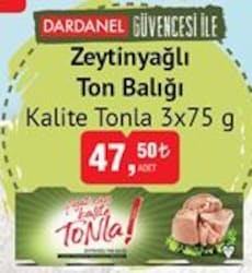 Dardanel Kalite Tonla Zeytinyağlı Ton Balığı 3x75 g image