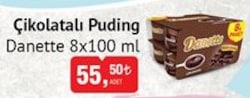 Danette Çikolatalı Puding 8x100 ml image