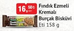 Eti Burçak Fındık Ezmeli Kremalı Bisküvi 158 g image