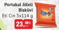 Eti Cin Portakal Jöleli Bisküvi 3x114 g image