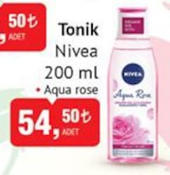 Nivea Aqua Rose Tonik 200 ml image