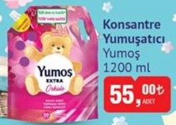 Yumoş Konsantre Yumuşatıcı 1200 ml image