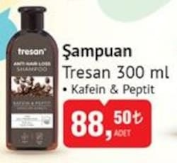 Tresan Kafein & Peptit Şampuan 300 ml image