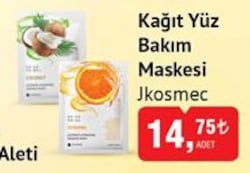 Jkosmec Kağıt Yüz Bakım Maskesi image