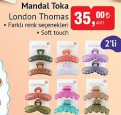 London Thomas Mandal Toka 2'li image