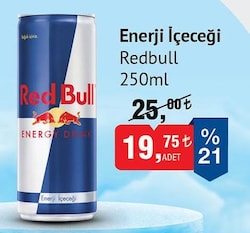 Redbull Enerji İçeceği 250 ml image