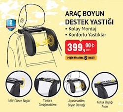 Space 24 Araç Boyun Destek Yastığı image