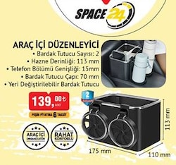 Space 24 Araç İçi Düzenleyici image