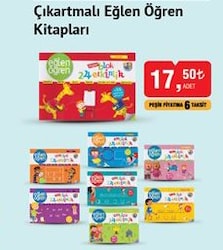 Çıkartmalı Eğlen Öğren Kitapları image