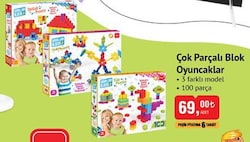 MGS Oyuncak Çok Parçalı Blok Oyuncaklar 100 Parça image