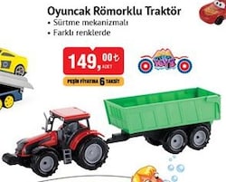 Oyuncak Römorklu Traktör image