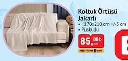 Koltuk Örtüsü Jakarlı 170x210 cm image