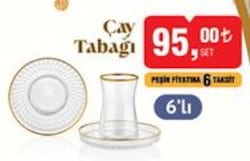 Colorina Çay Tabağı 6'lı image