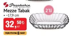 Paşabahçe Mezze Tabak 17,9 cm 2'li image