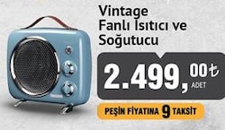 Ariete Vintage Fanlı Isıtıcı ve Soğutucu image