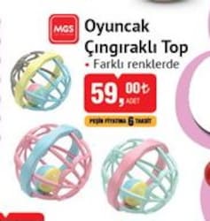 MGS Oyuncak Çıngıraklı Top image