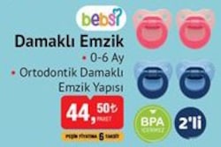 Bebsi Damaklı Emzik 0-6 Ay 2'li image