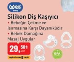 Wee Baby Silikon Diş Kaşıyıcı image