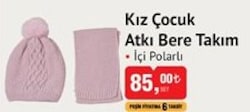 Kız Çocuk Atkı Bere Takım image