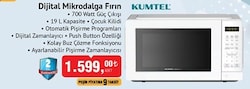 Kumtel Dijital Mikrodalga Fırın 700 W image