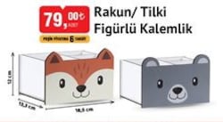 Rakun/Tilki Figürlü Kalemlik image