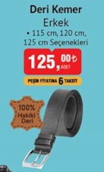 Erkek Deri Kemer image